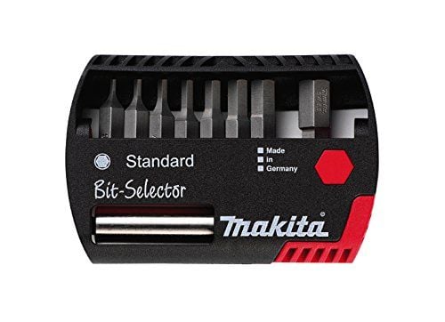 Makita Bit-Selector Standard - Spissett for skrutrekker - 8 deler - hex - H2.5, H3, H4, H5, H6, H8, H1.5, H2 - for Makita DHP482RTJ