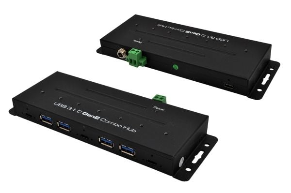 EXSYS EX-1247HMVS, USB 3.2 Gen 1 (3.1 Gen 1) Type-C, USB 3.2 Gen 2 (3.1 Gen 2) Type-A,USB 3.2 Gen 2 (3.1 Gen 2) Type-C, 10000 Mbit/s, Lajittelu, Me...