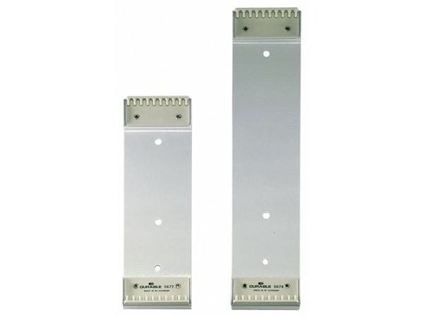Durable 5674-10, Innbindingsklikk, Grå, Plast, A4, 10 stykker