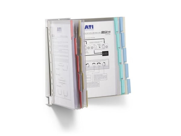 Durable 569200, 322 x 73 mm, PVC, Multifärg, 20 styck