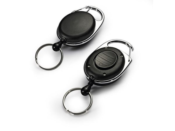 Durable 819801, Avainnippu, Musta, Metalli, 1 kpl