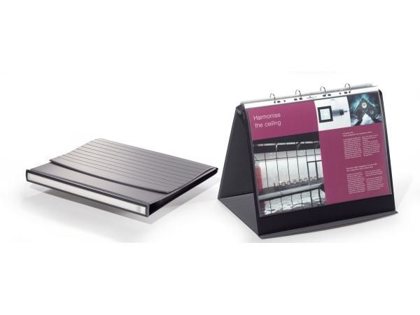 Durable 856939, Frittstående, 360 x 450 mm, Landskap, 4 cm, Grå