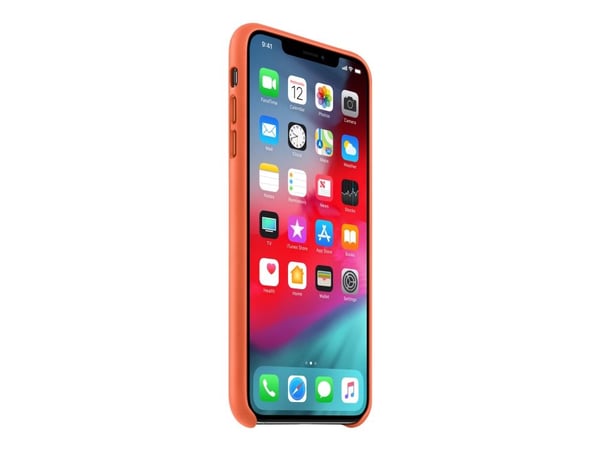 Apple Smart - Baksidedeksel for mobiltelefon - lær - solnedgang - for iPhone XS Max