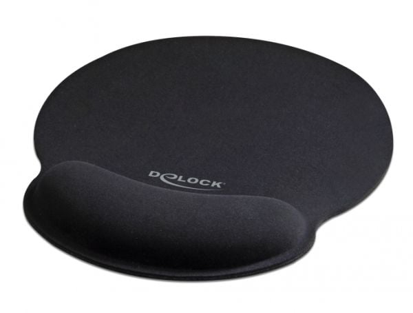 Delock Ergonomic - Musmatta - svart