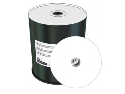 MediaRange Professional Line - 100 x CD-R - 700 MB (80min) 52x - vit - yta utskrivbar med bläckstråleskrivare, inre skrivbar plastring - spindel MediaRange Professional Line - 100 x CD-R - 700 MB (80min) 52x - vit - yta utskrivbar med bläckstråleskrivare, inre skrivbar plastring - spindel