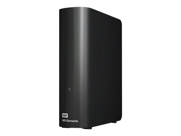 WD Elements Desktop WDBWLG0100HBK - Harddisk - 10 TB - ekstern (stasjonær) - USB 3.0