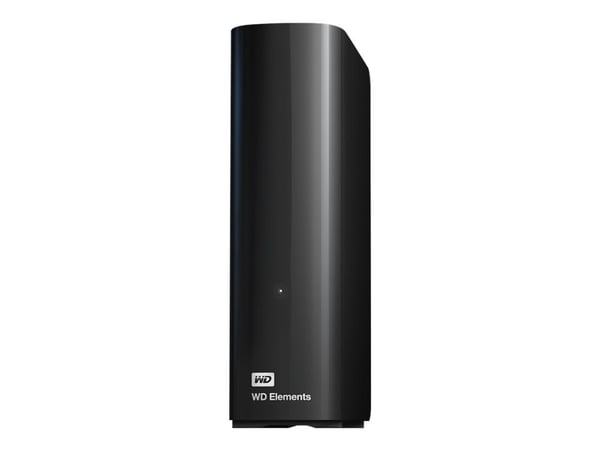 WD Elements Desktop WDBWLG0100HBK - Harddisk - 10 TB - ekstern (stasjonær) - USB 3.0