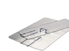 High Peak Aluminium Matte Single, Folie, Sølv, 1900 mm, 2 mm, 600 mm, 130 g