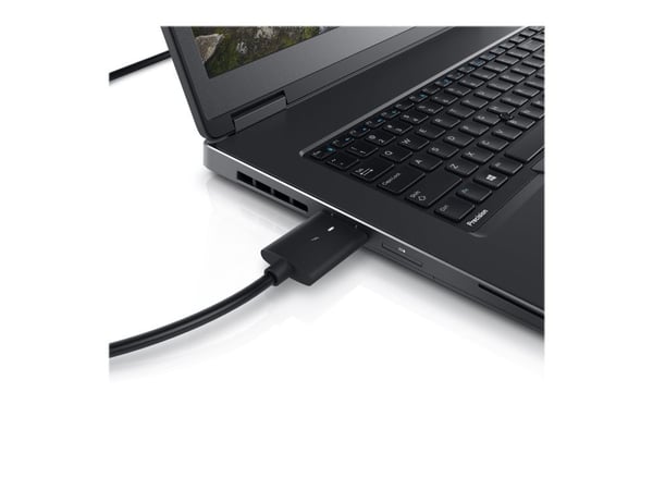 Dell Dual USB-C Thunderbolt Dock TB18DC - Dokkingstasjon - USB-C / Thunderbolt 3 - VGA, HDMI, DP, Mini DP, Thunderbolt - 1GbE - 210 watt - for Prec...