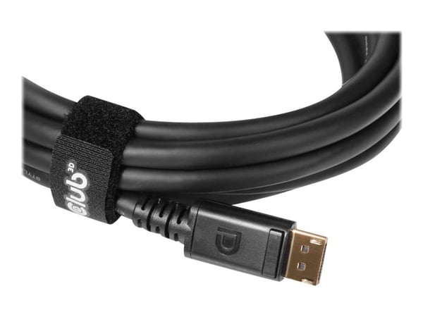 Club 3D - DisplayPort-kabel - DisplayPort (hann) til DisplayPort (hann) - DisplayPort 1.4 - 4 m - svart