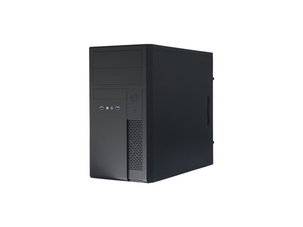 Chieftec XT-01B-350GPB, Mini Tower, PC, Musta, mikro ATX, SECC, 14 cm