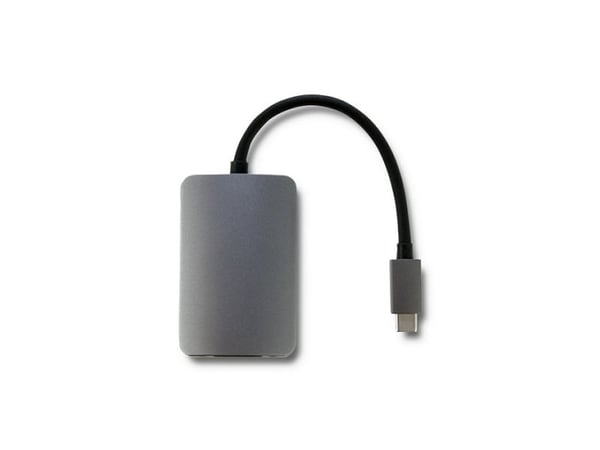 Qoltec 50380, Harmaa, 66 mm, 43 mm, 15 mm