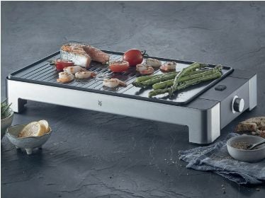 WMF Elektrogrill Lono gerippt 53,5 x 29,5 x 7,5 cm