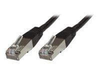 MicroConnect - Nettverkskabel - RJ-45 (hann) til RJ-45 (hann) - 10 m - FTP - CAT 5e - svart