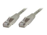 MicroConnect - Nettverkskabel - RJ-45 (hann) til RJ-45 (hann) - 5 m - FTP - CAT 5e - grå