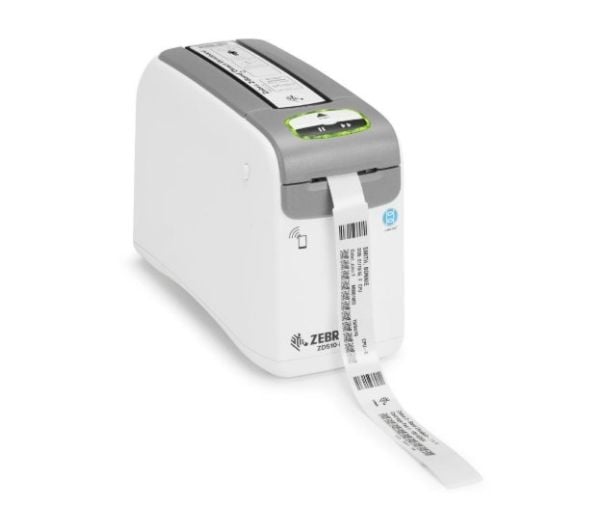 Zebra ZD510-HC - Etikettskriver - direktetermisk - Rull (3,02 cm) - 300 dpi - inntil 102 mm/sek - USB 2.0, LAN, USB-vert, Wi-Fi(ac), Bluetooth 4.0 LE