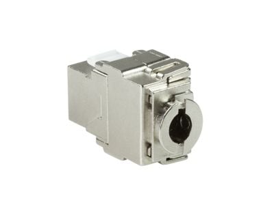 LogiLink NK4016, RJ-45, ruosteinen runko, Cat6a, S/UTP (STP), 22/26, 17,2 mm