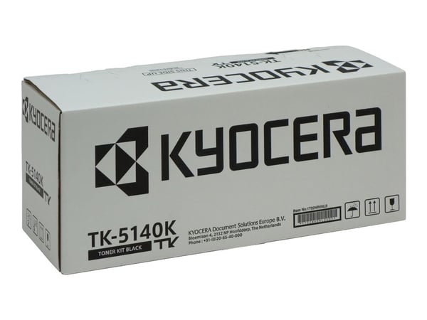 Kyocera TK 5140K - Svart - original - tonerpatron - for ECOSYS M6030cdn, M6030cdn/KL3, M6530cdn, M6530cdn/KL3, P6130cdn, P6130cdn/KL3