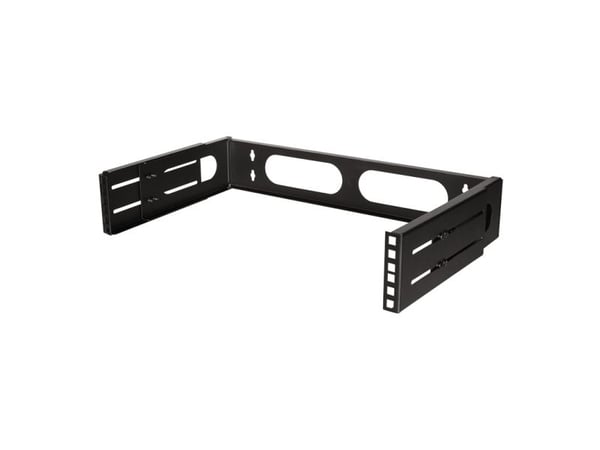 LogiLink W02B40B, Monteringsskena, Svart, 12 kg, 2U, 48,3 cm (19"), 494 mm