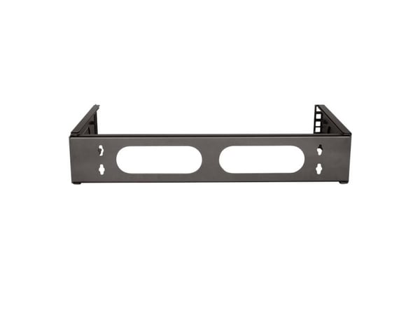 LogiLink W02B40B, Monteringsbrakett, Sort, 12 kg, 2U, 48,3 cm (19"), 494 mm