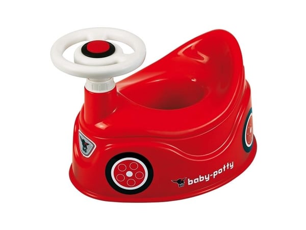 BIG 800056801, Röd, Plast, Bild, Baby-Potty, Pojke/flicka, 1 År
