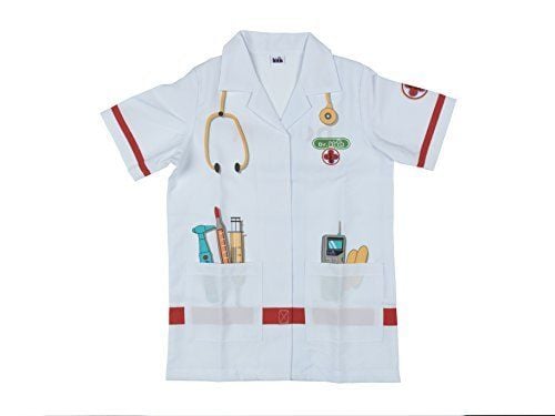 Theo Klein 4614, Fansy costume, Barn, Unisex, Uniform, Röd, Vit, Alla