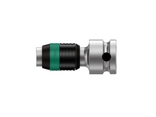 Wera 8784 B1 ADAPTER ZYKLOP, 3/8", Enkelt element, Stikadapter, Rustfritt stål, Krom, 111 mm, 20 mm