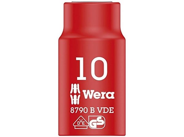Wera 8790 B VDE 05004954001 Kuusiokolo VDE-pistorasia 10 mm 3/8 (10 mm)