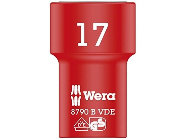 Wera 05004961001, Stikkontakt, 3/8", Metrisk, 1 hoder, 17 mm, 46 mm