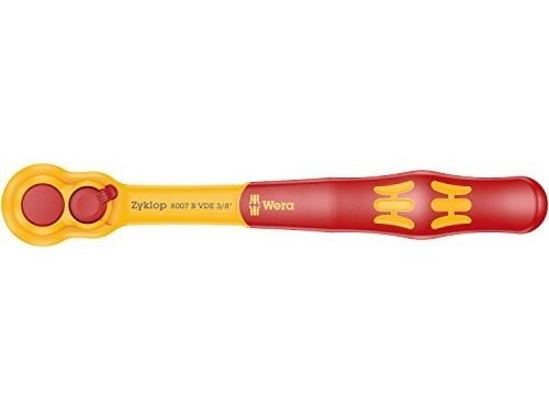 Wera 8007 B VDE, Pipenøkkel, 1 stykker, Rustfritt stål, L-formet, Plast, Stål, CE