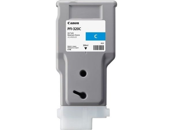 Canon PFI-320C, Syaani, Väriainepohjainen muste, 300 ml, 1 kpl
