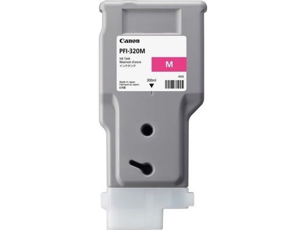 Canon PFI-320M, Magenta, Väriainepohjainen muste, 300 ml, 1 kpl