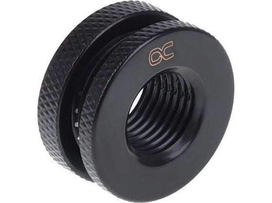Alphacool 17424, Messing, Kromfarget, Sort, 25 mm, 25 mm, 12 mm, 100 g