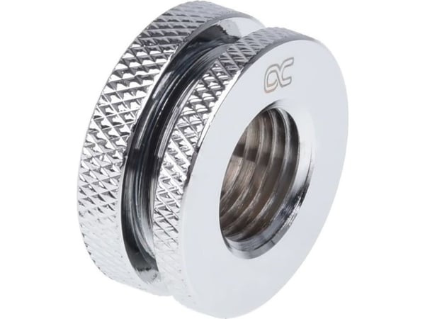 Alphacool 17423, Kromi, Liitin, Messinki, 1/4", 25 mm, 12 mm