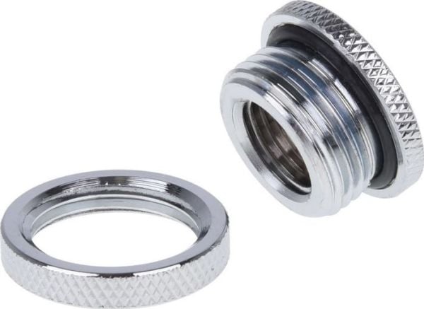 Alphacool 17423, Kromi, Liitin, Messinki, 1/4", 25 mm, 12 mm