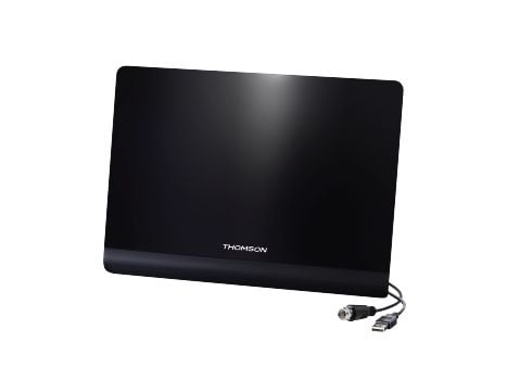 [OUTLET] - Thomson ANT1608BK, sisätiloihin, musta, mono, 1,5 m, 470 - 790 MHz, DVB-T,DVB-T2