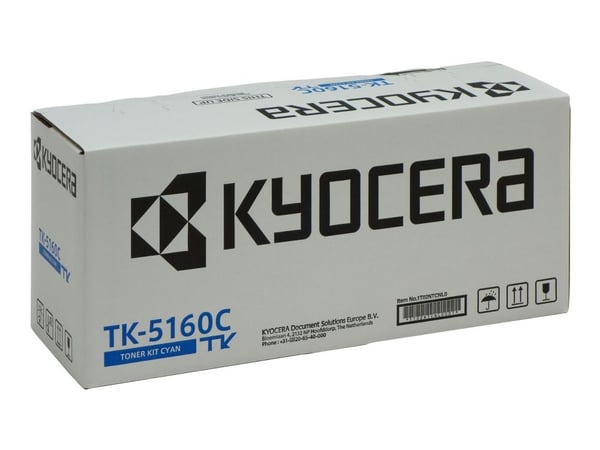 Kyocera TK 5160C - Cyan - original - tonerpatron - for ECOSYS P7040cdn, P7040cdn/KL3