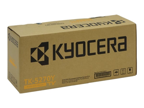 KYOCERA TK-5270Y, 6000 sivua, Keltainen, 1 kpl