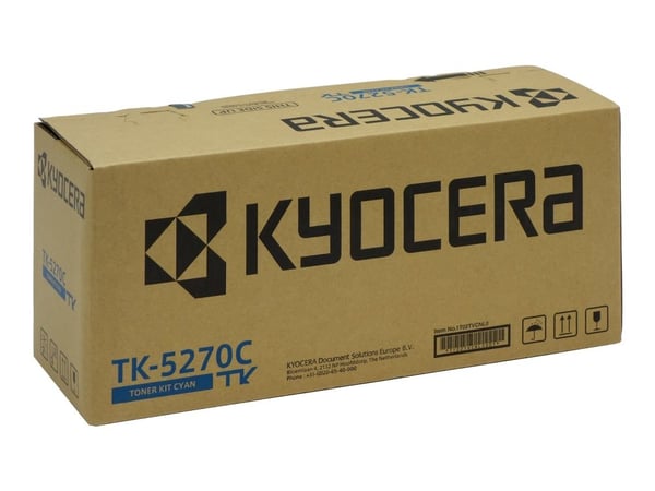 Kyocera TK 5270C - Cyan - original - tonersett - for ECOSYS M6230, M6630, P6230