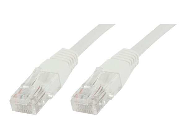 MicroConnect - Nettverkskabel - RJ-45 (hann) til RJ-45 (hann) - 3 m - UTP - CAT 5e - hvit