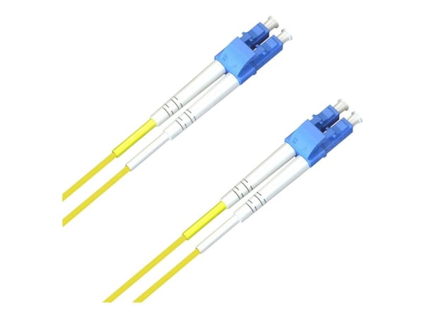 MicroConnect - Verkkokaapeli - LC/PC yksimuotokaapeli (uros) - LC/PC yksimuotokaapeli (uros) - 30 m. - valokuitu - 9 / 125 mikronia - OS1 - keltainen