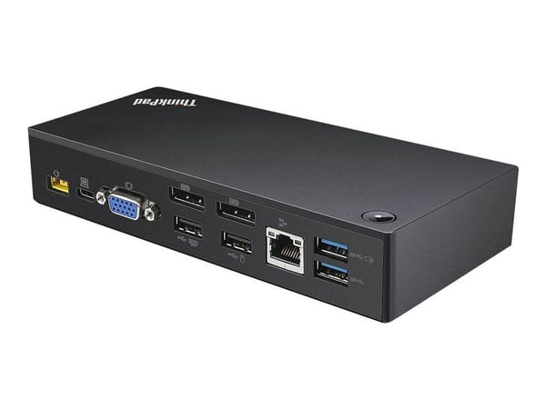 Lenovo ThinkPad USB-C Dock - Dokkingstasjon - USB-C - VGA - 1GbE - 90 watt - Europa