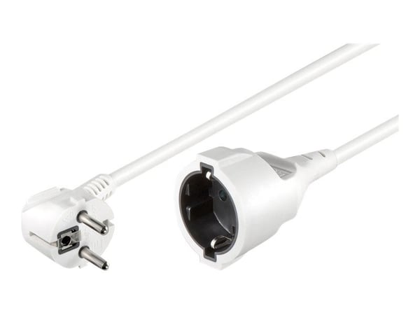Microconnect PE140300W, 3 m, Sisätila, 1,5 mm², Valkoinen, 1 AC-pistorasia(a), 250 V