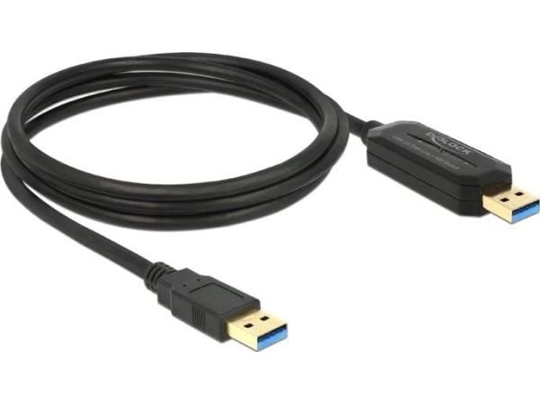 Delock - Adapter til direkte tilslutning - USB 3.0 - USB 3.0 x 1 - sort