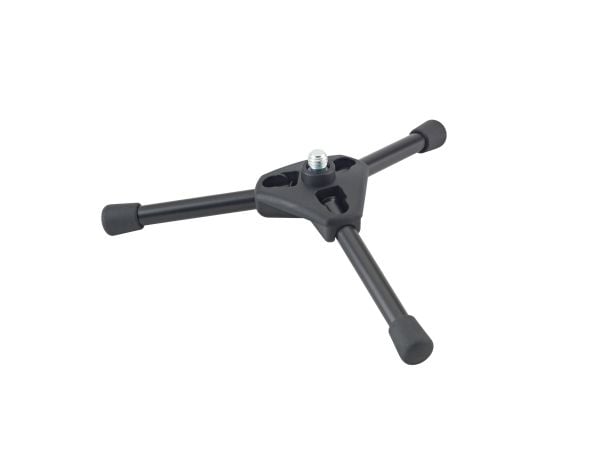 König & Meyer 23110-316-55, Stasjonært mikrofonstativ, Tripod-base, Sort, Stål, Plast, 3/8"
