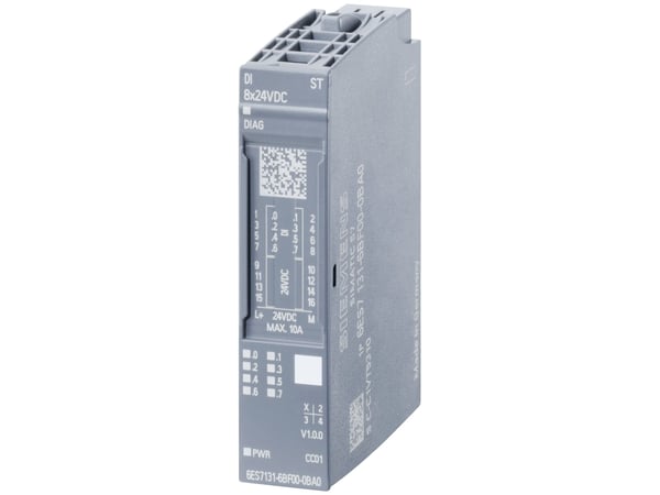 Siemens 6ES7131-6BF00-0CA0, Innendørs, Flerfarget, 37 g, 65 mm, 23 mm, 77 mm