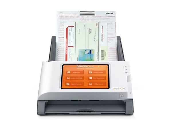 Plustek eScan A280 - Enterprise - dokumentskanner - CCD - Dupleks - Legal - 600 dpi x 600 dpi - inntil 20 spm (mono) / inntil 20 spm (farge) - ADF ...