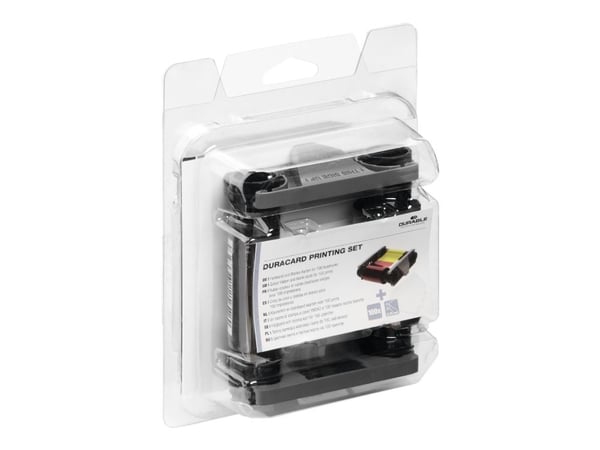 DURABLE DURACARD PRINTING SET - YMCKO - skrivebånd/kort-sett - for DURACARD ID 300