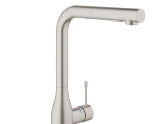 GROHE Essence, Baderomsvask, Kran-håndtak, 1/2", Rustfritt stål