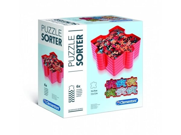 Clementoni - Puzzle Sorter - puzzletilbehør (en pakke 6)